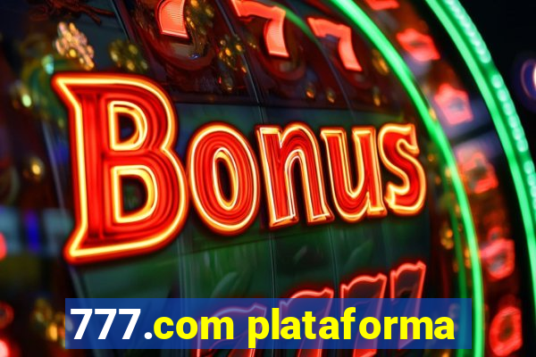 777.com plataforma